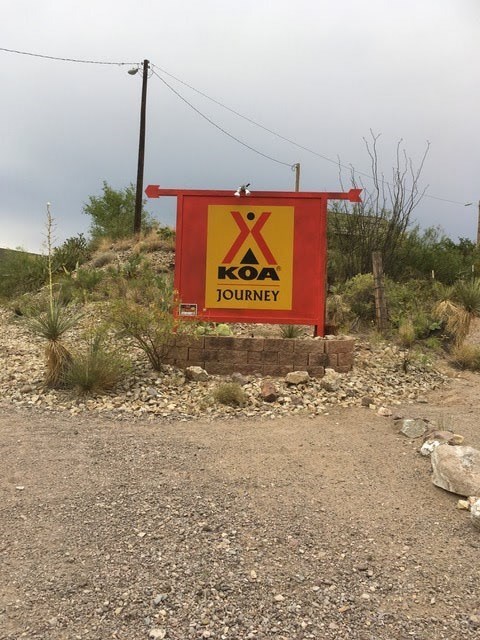 BEFORE Campground Entrance