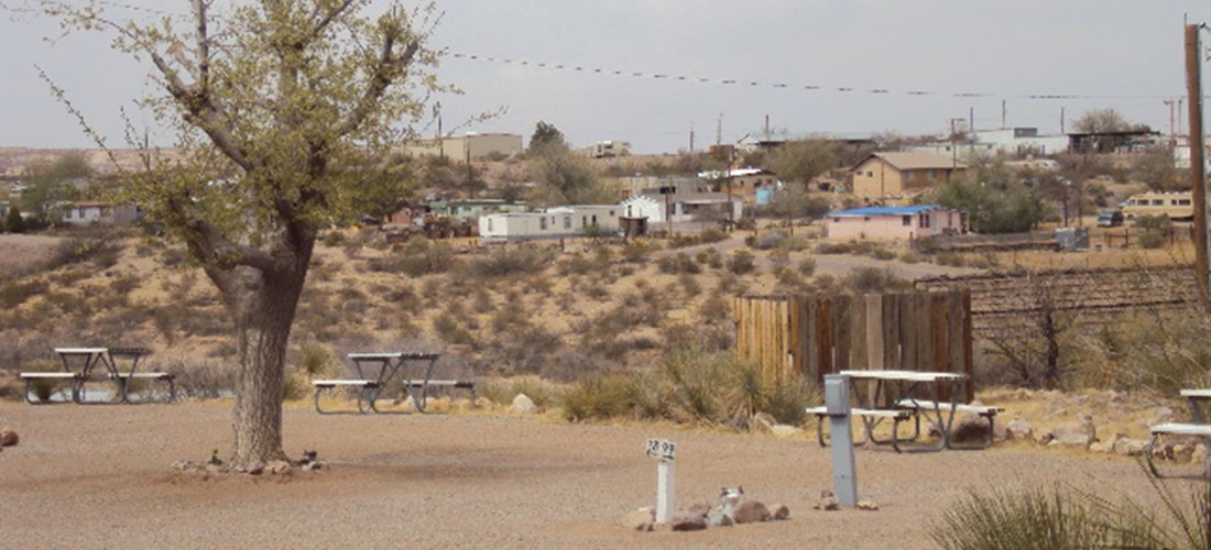 Secluded Water and Electric RV Sites