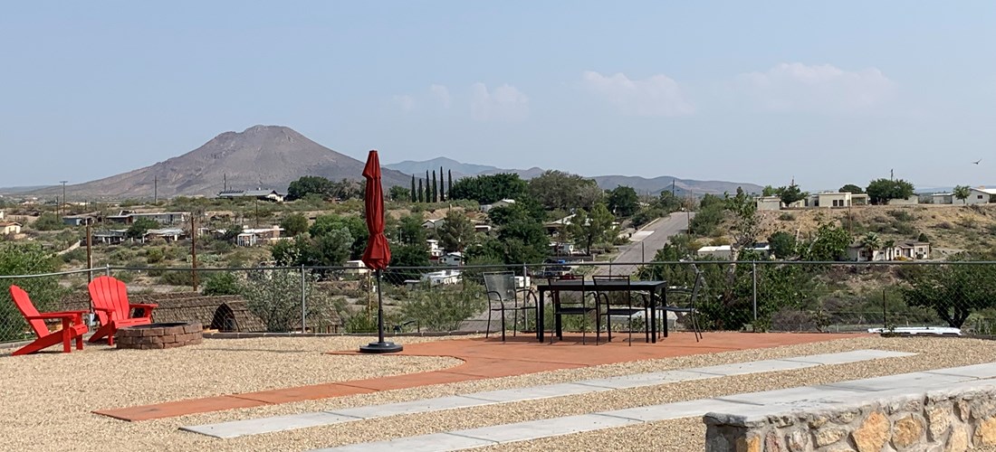 Patio Site with View of Picacho Peak