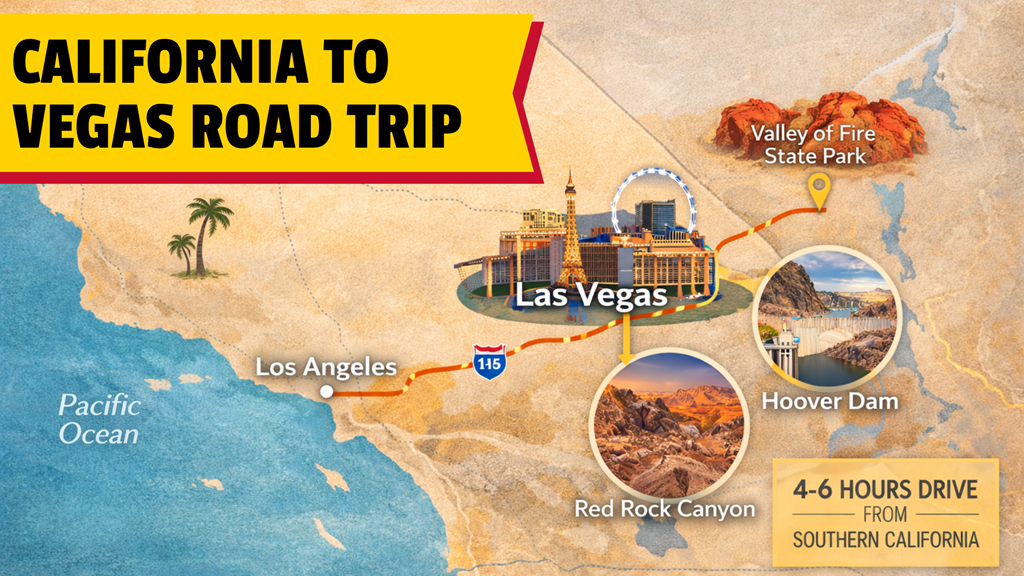 Planning a California to Las Vegas Road Trip