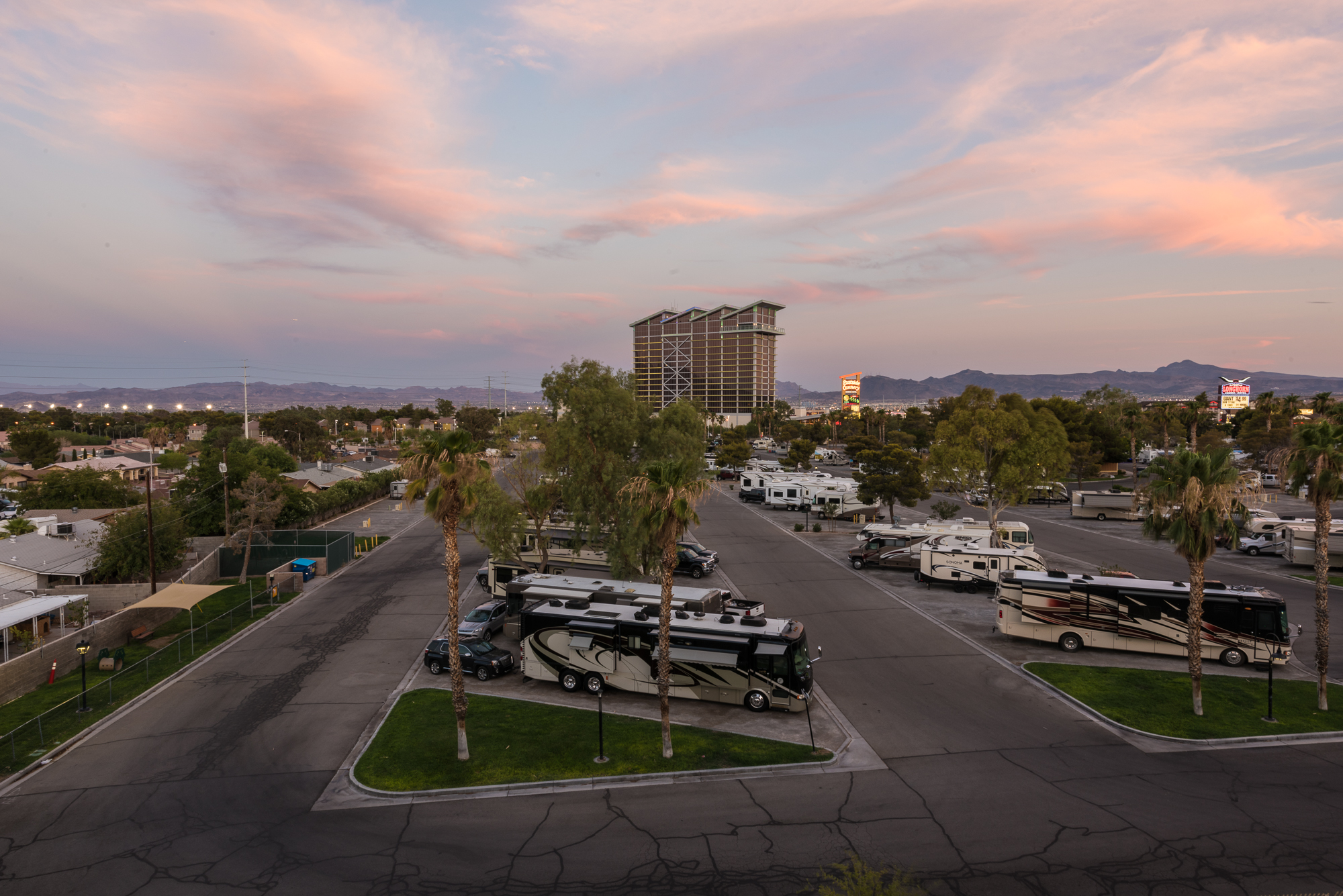 Las Vegas RV Camping Las Vegas KOA Journey At Sam's Town