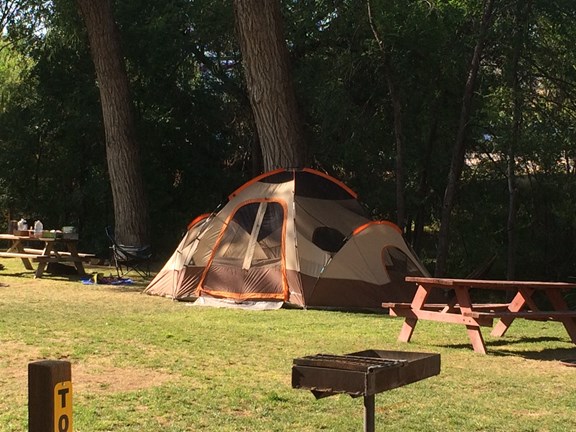 Dual Tent Site