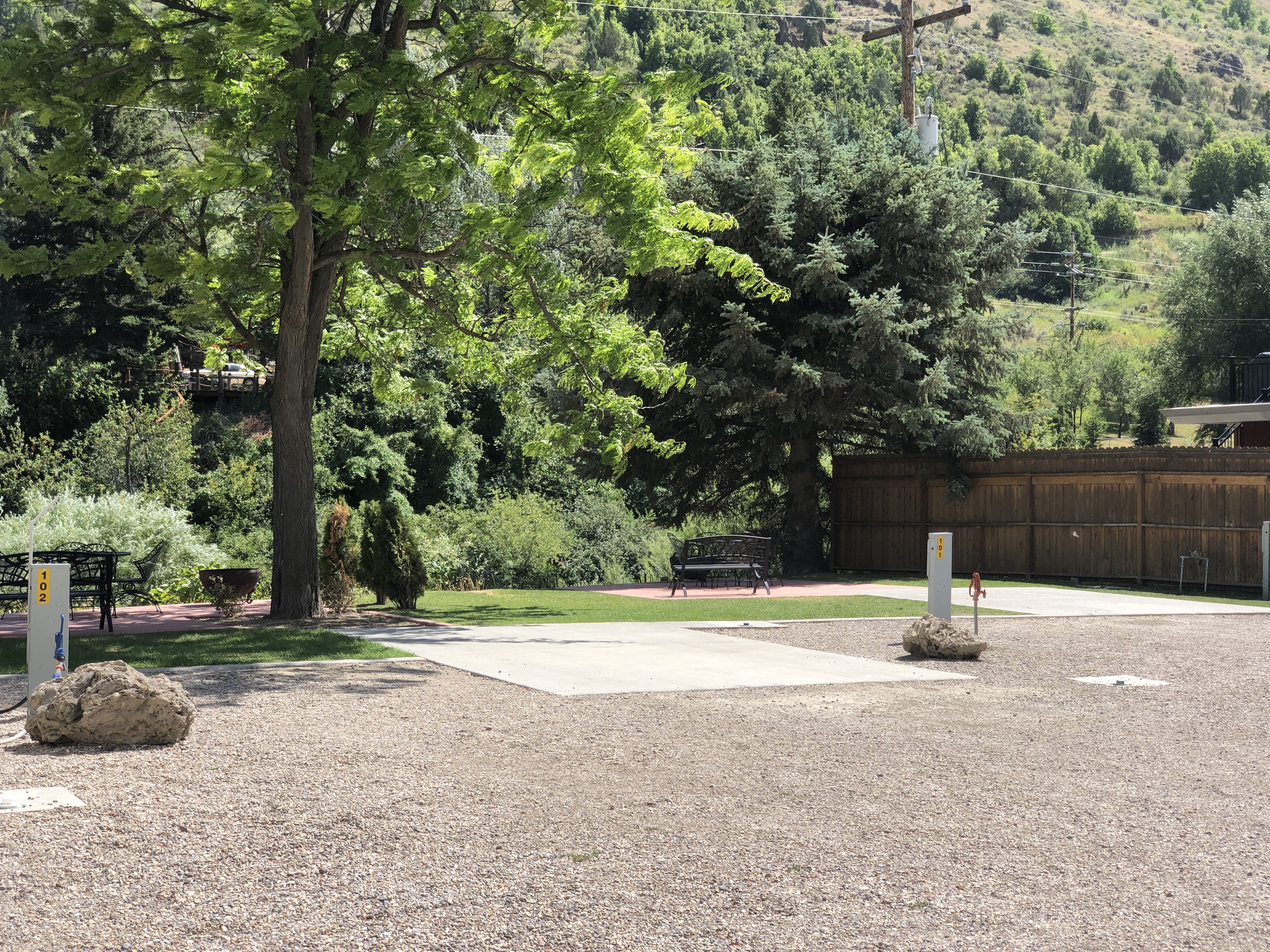 Lava Hot Springs, Idaho RV Camping Sites Lava Hot Springs East KOA