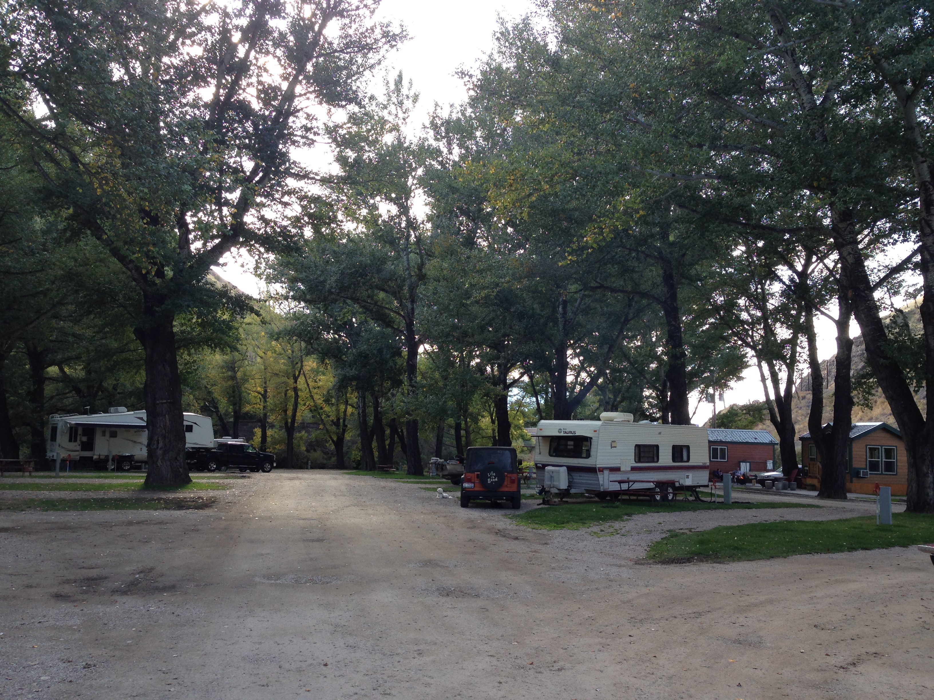 Lava Hot Springs, Idaho RV Camping Sites Lava Hot Springs East KOA