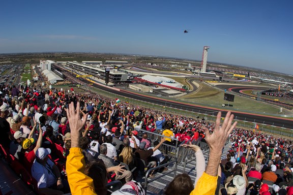 Formula I US Grand Prix in Austin, TX