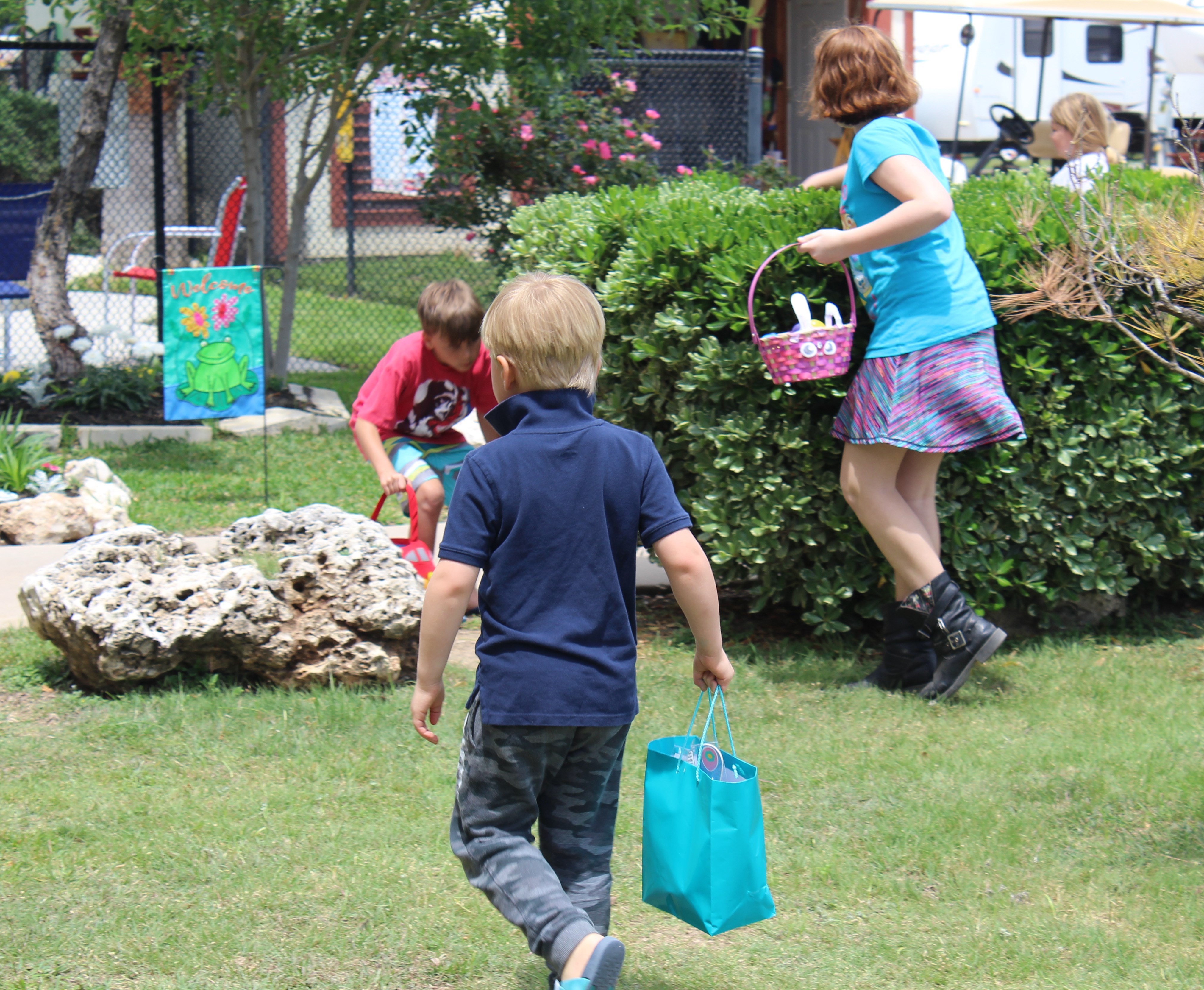 Leander KOA Easter Party Photo