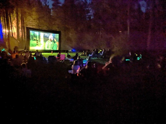 Movie Night on the River Lawn