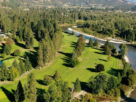 Golfing