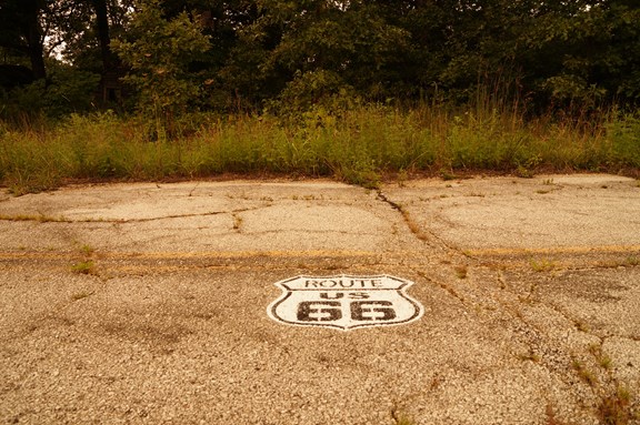 The non traveled old Route 66