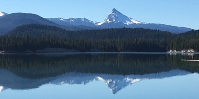 What's the Water Level at Lemolo Lake?