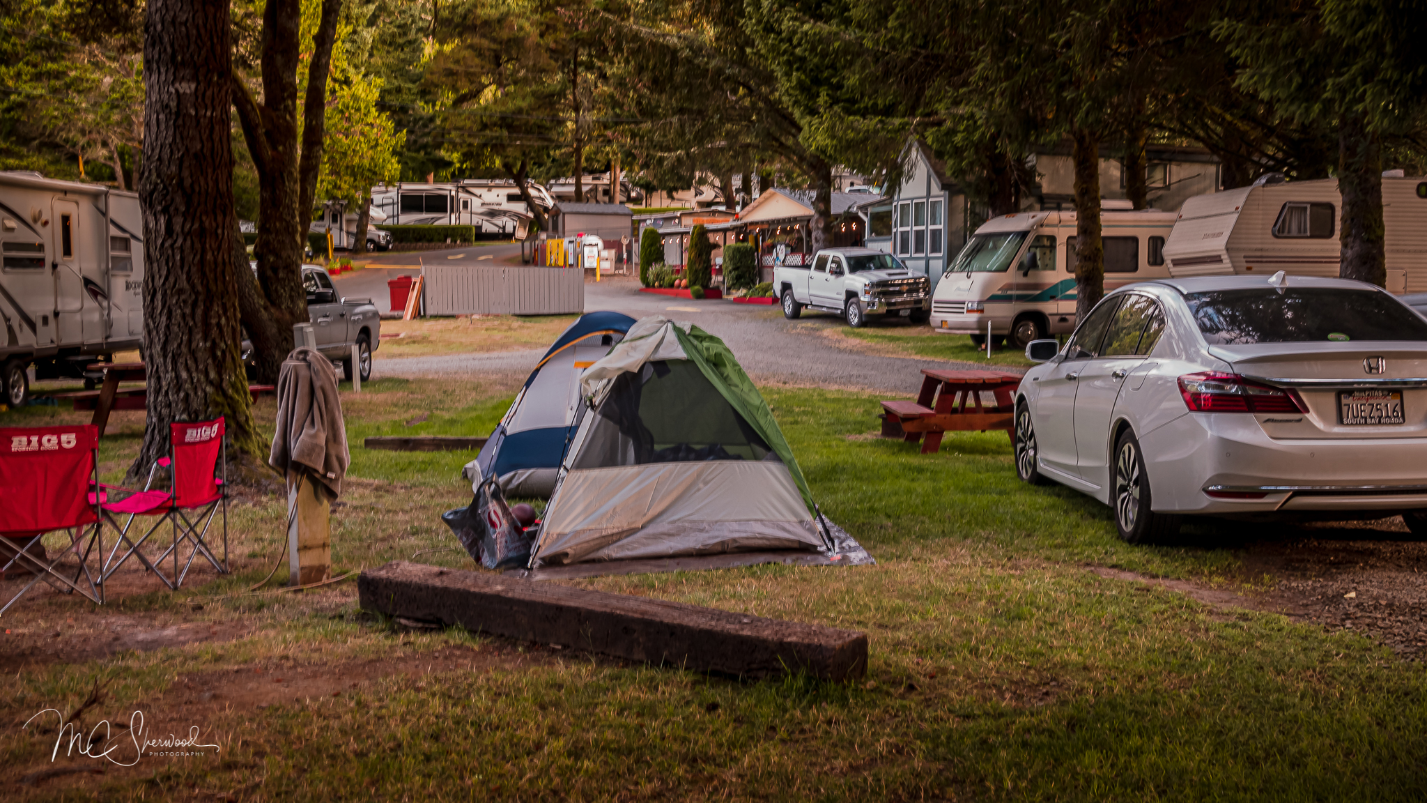 RV Camping in Lincoln City, Oregon Devil's Lake KOA