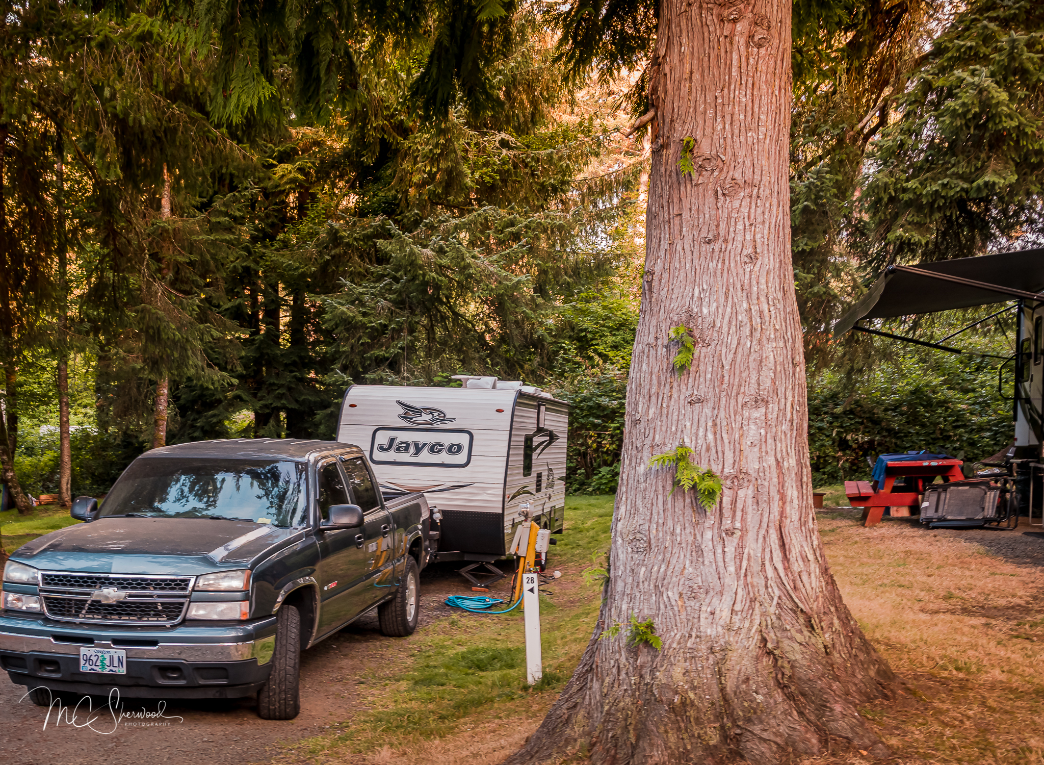 RV Camping in Lincoln City, Oregon Devil's Lake KOA