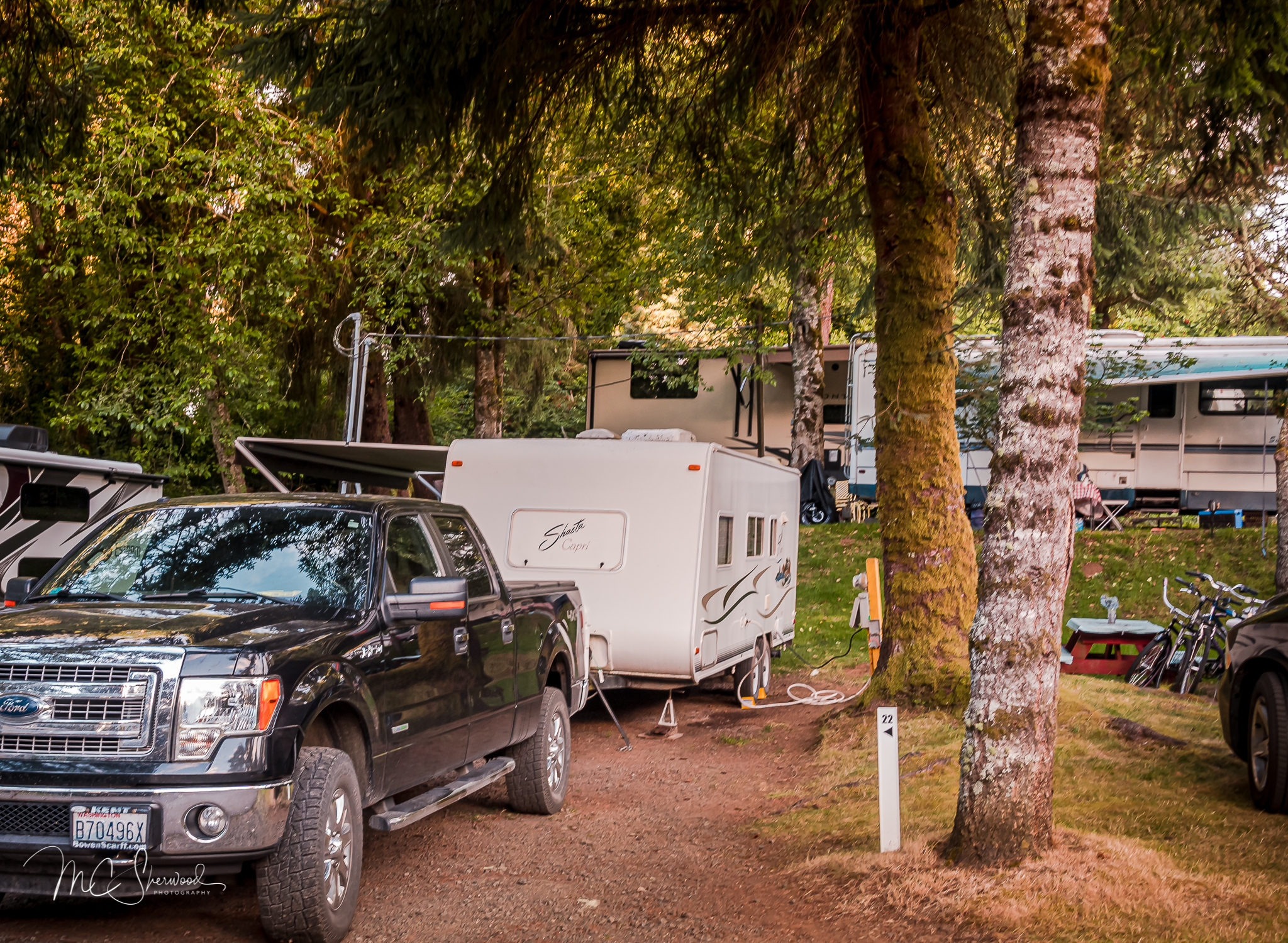 RV Camping in Lincoln City, Oregon Devil's Lake KOA