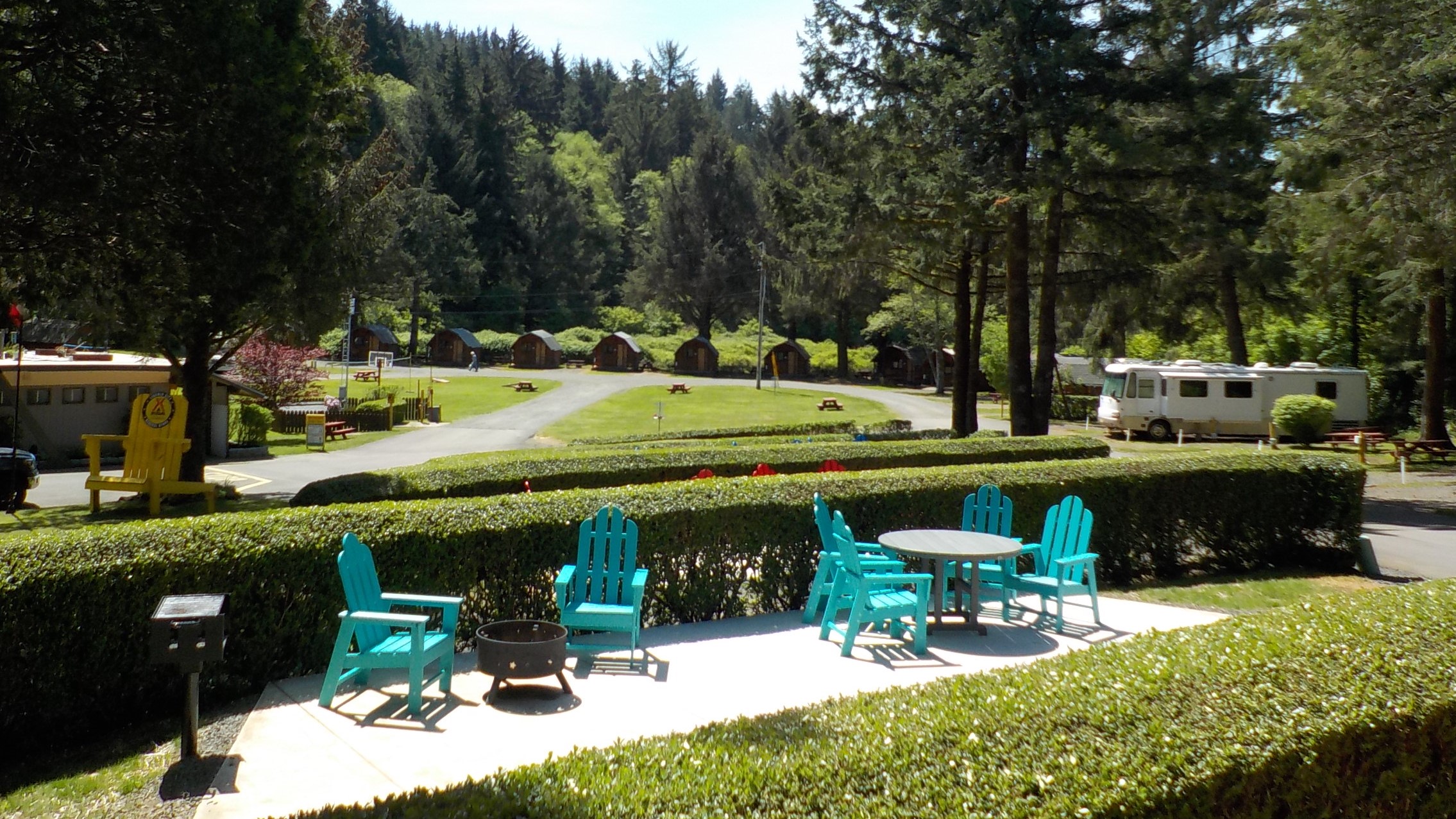 RV Camping in Lincoln City, Oregon Devil's Lake KOA