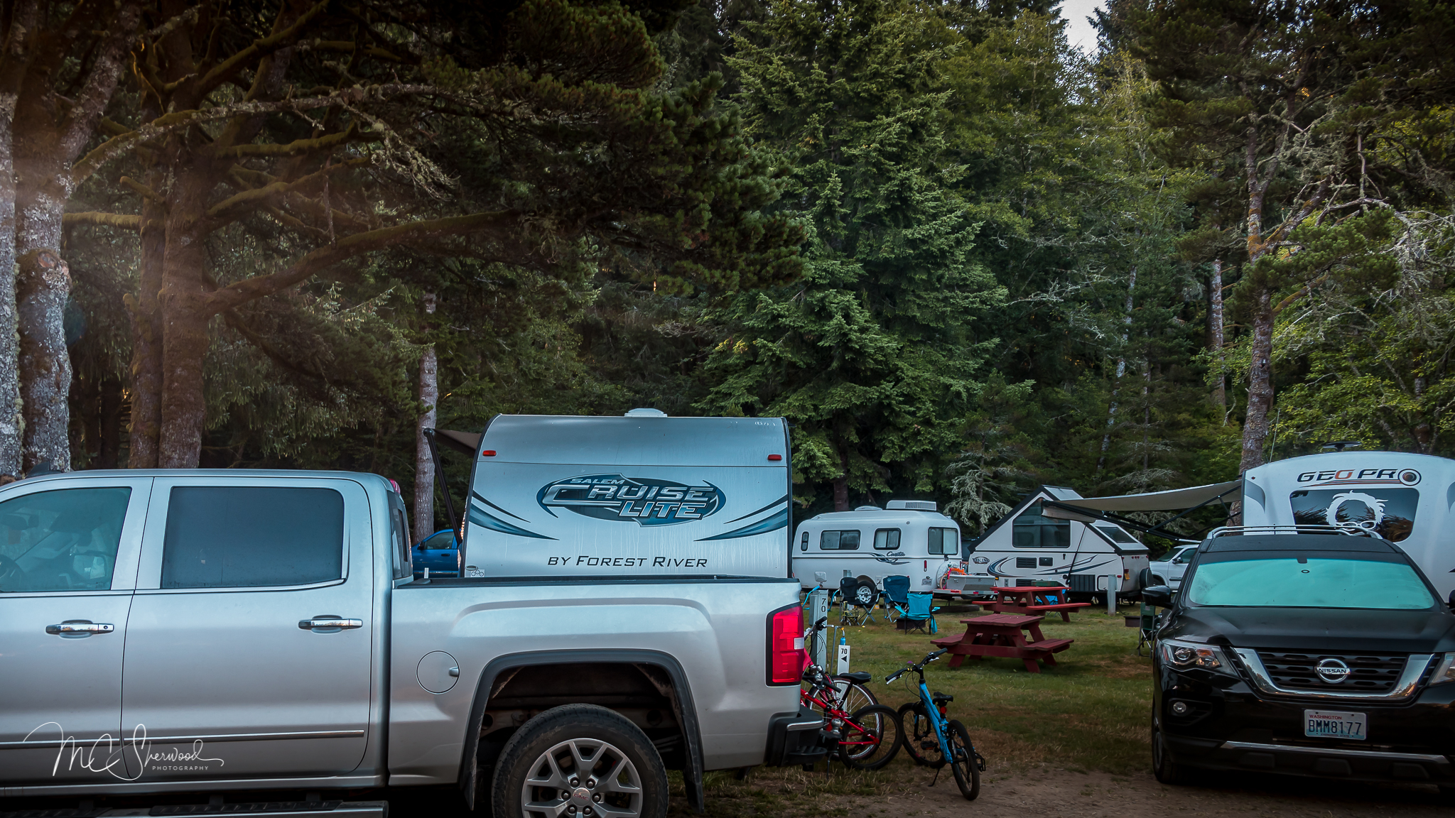 RV Camping in Lincoln City, Oregon Devil's Lake KOA