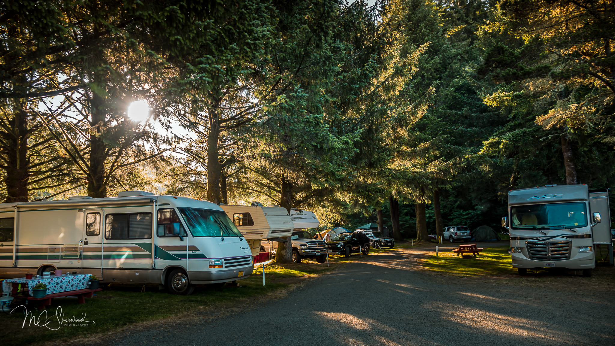 RV Camping in Lincoln City, Oregon Devil's Lake KOA
