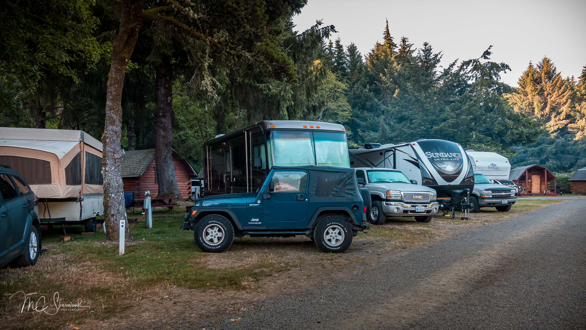 RV Camping in Lincoln City, Oregon Devil's Lake KOA