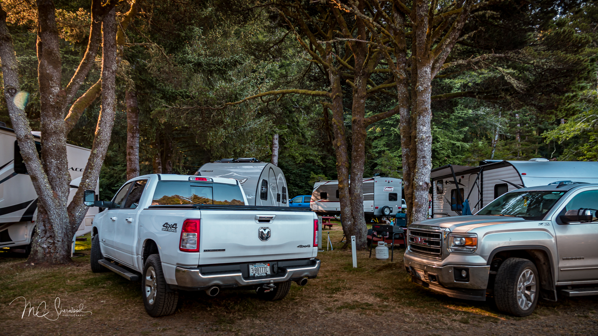 RV Camping in Lincoln City, Oregon Devil's Lake KOA