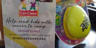 Care Camps Big Weekend Donation Gifts