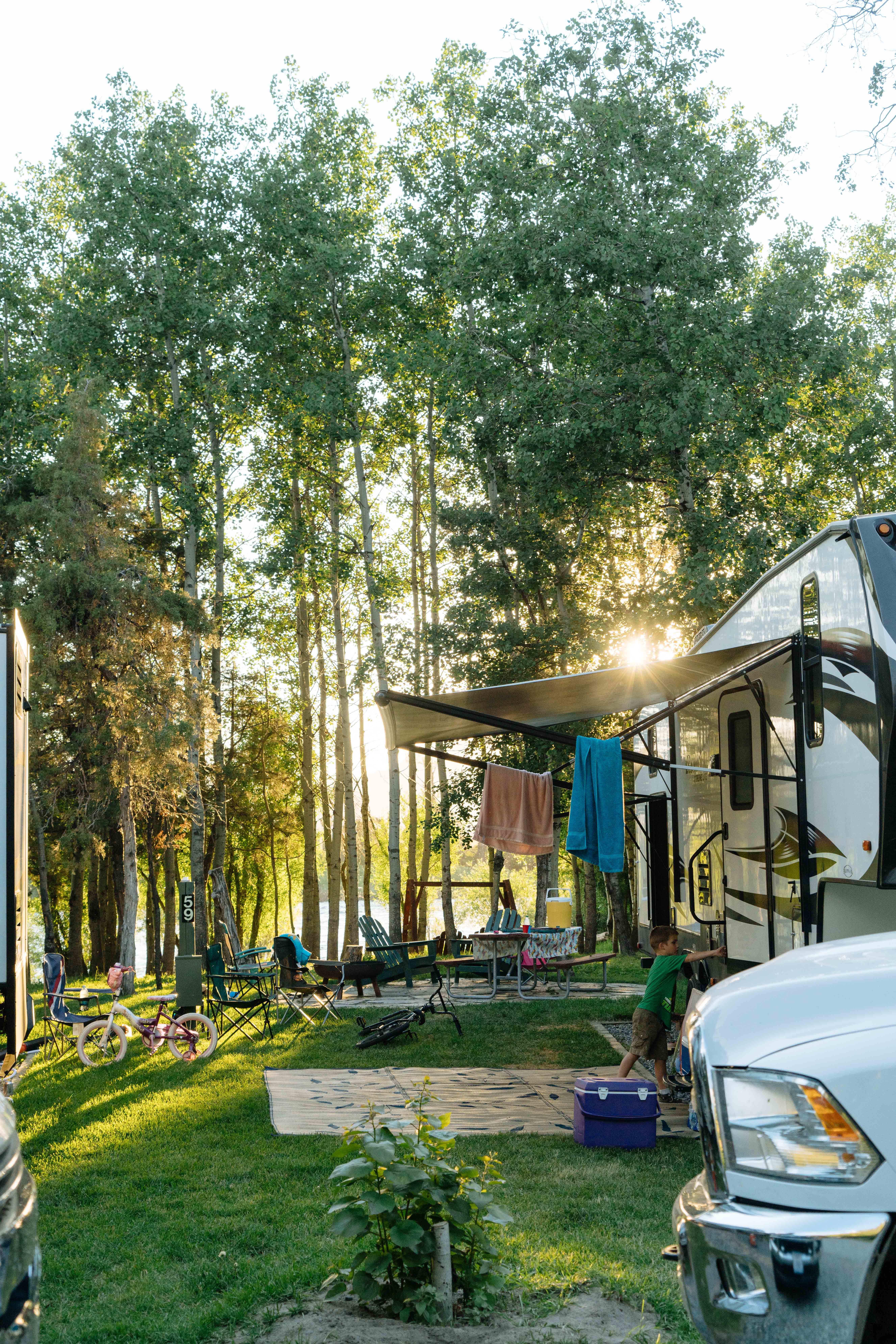 Deluxe Patio Site