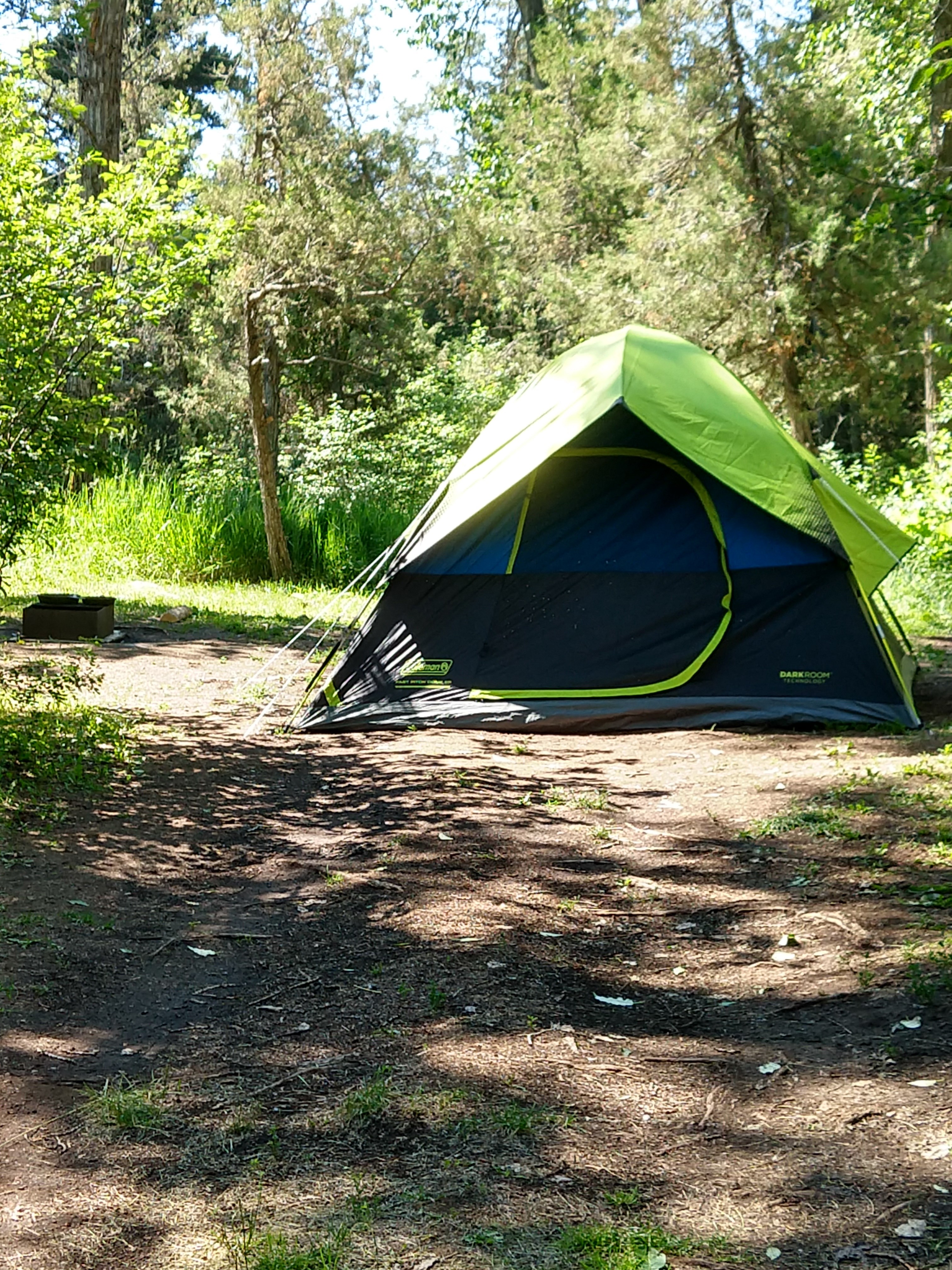 Tent site
