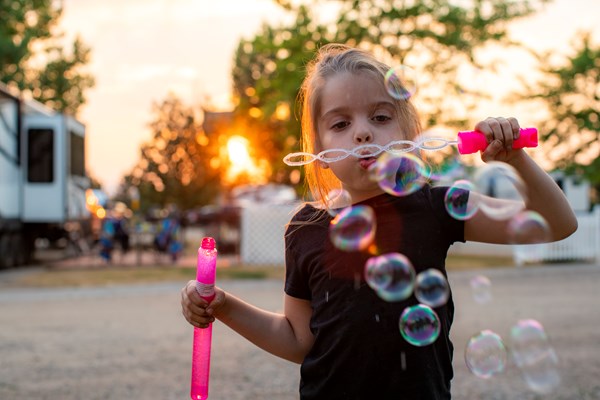 Bubbles & Fun Weekend Photo
