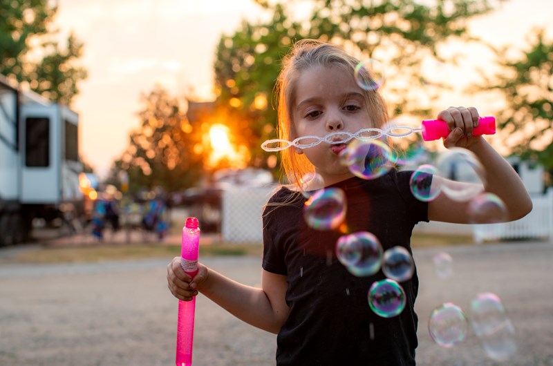 Bubbles & Fun Weekend Photo