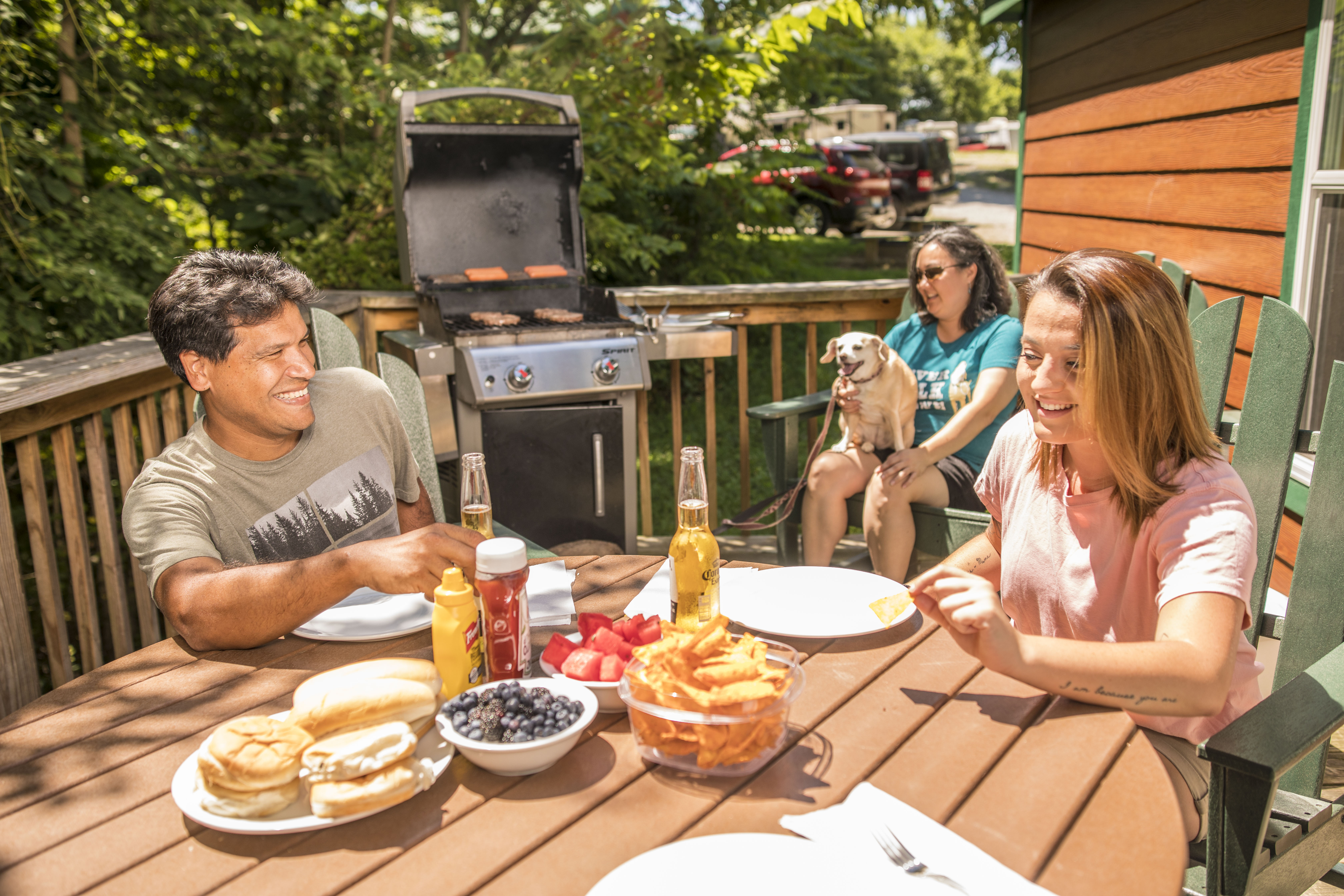 Cabin Camping in Louisville Louisville South KOA Holiday