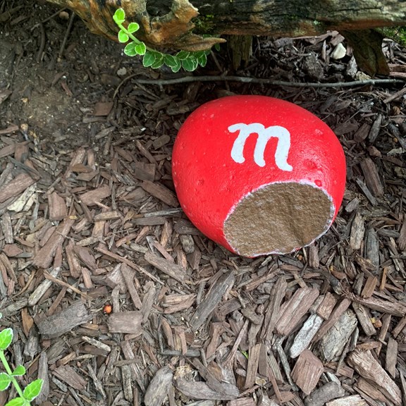 Where is the red M&M hiding?