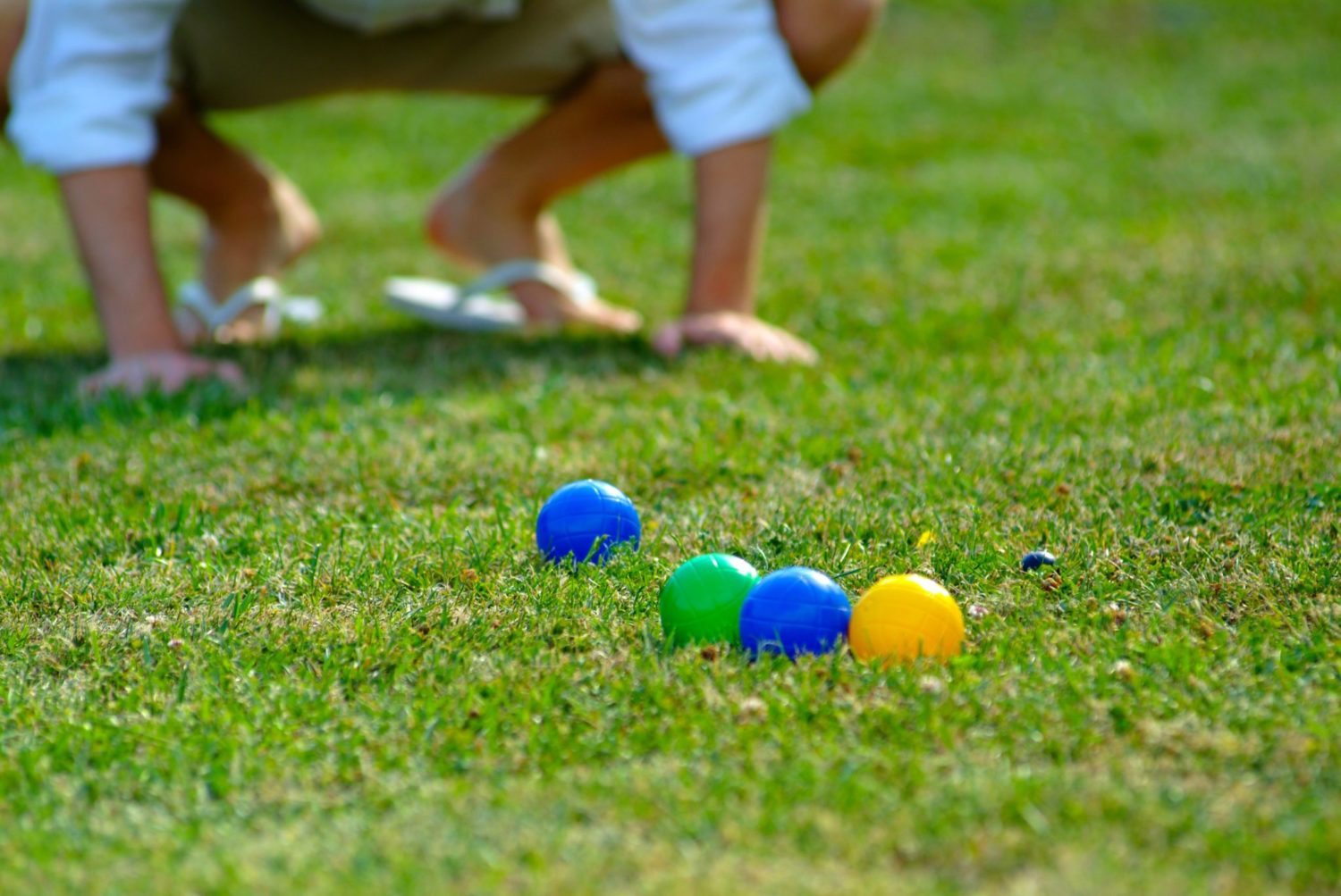 Bocce ball Weekend Photo