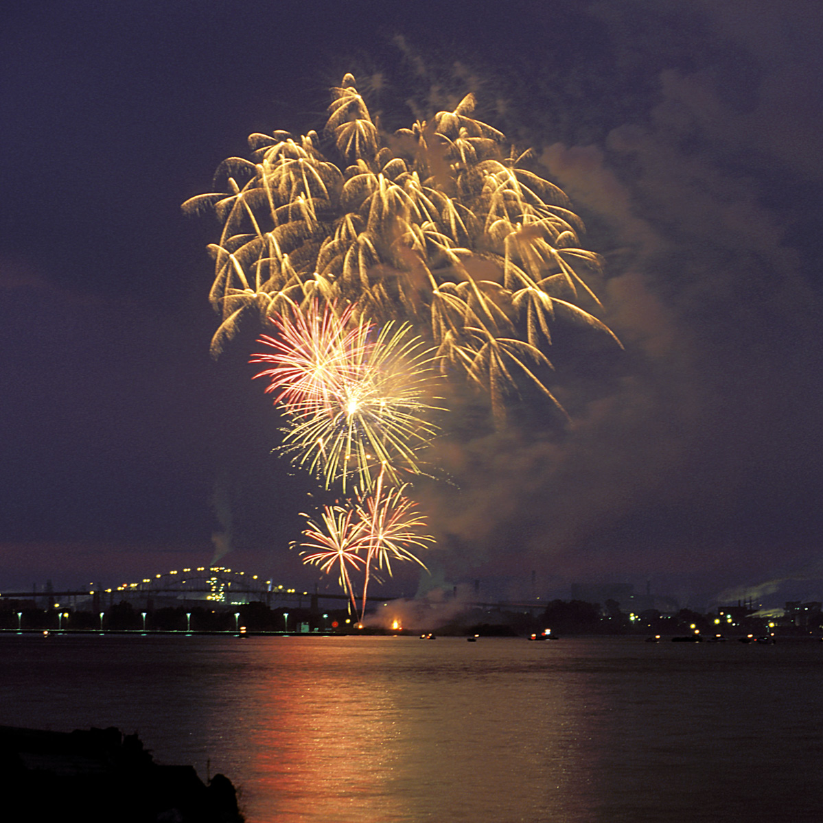 Fireworks at Dusk every Saturday Photo