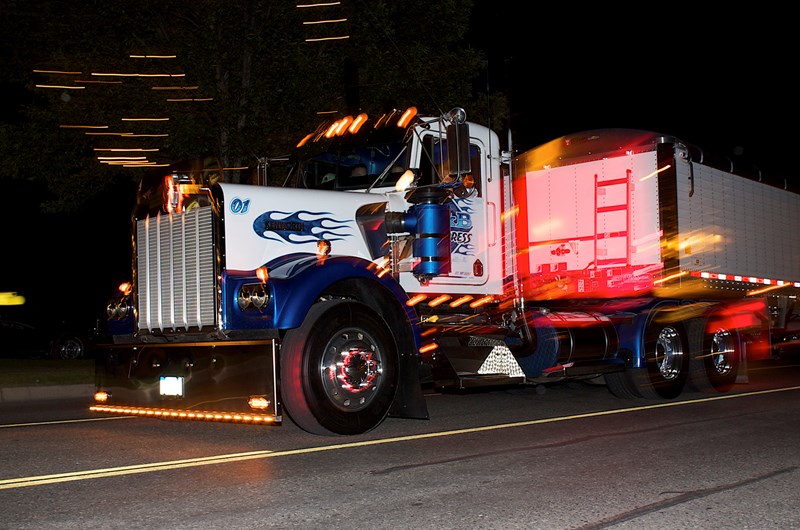 Richard Crane Memorial Truck Show Event at the Mackinaw City