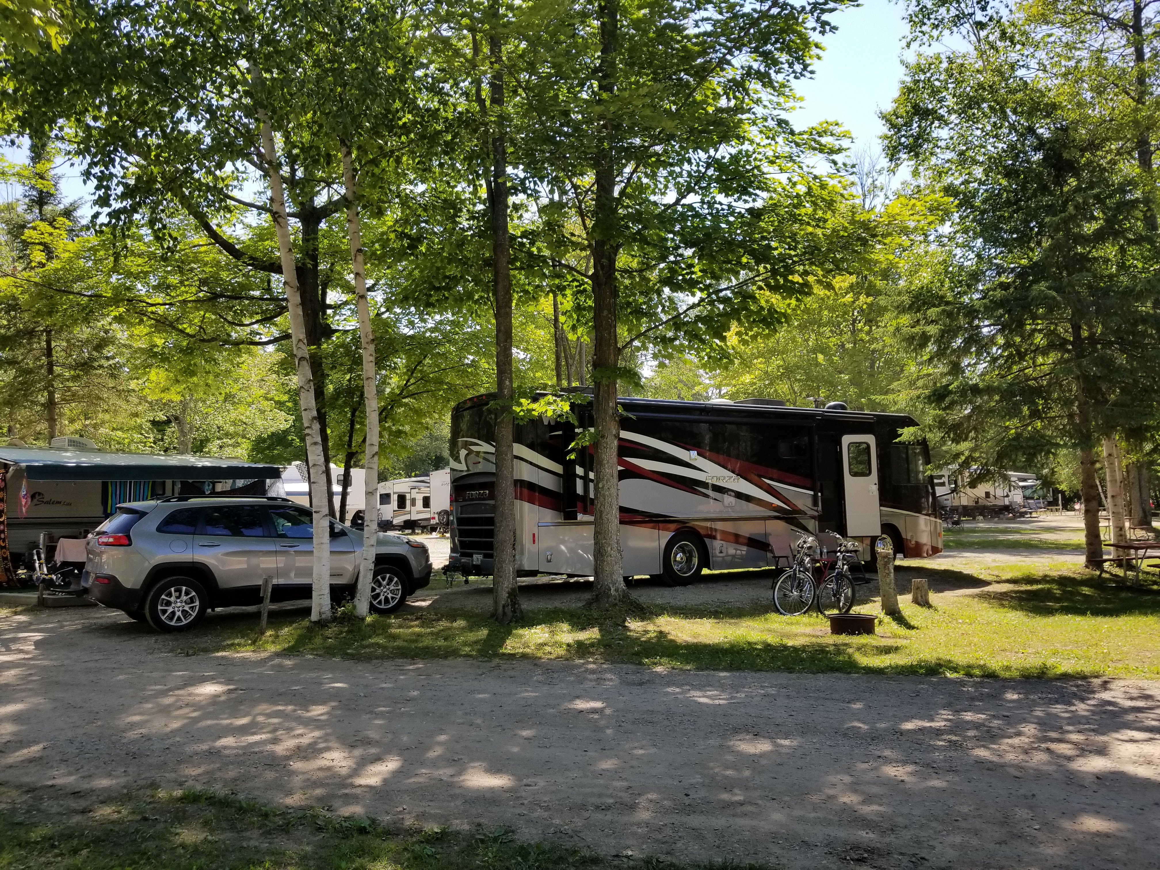 Mackinaw City, Michigan RV Camping Sites | Mackinaw City ...