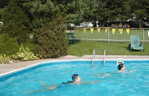 Clean and Refreshing Swimming Pool