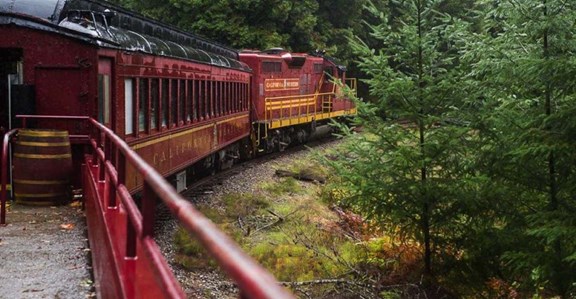 Skunk train reservations available