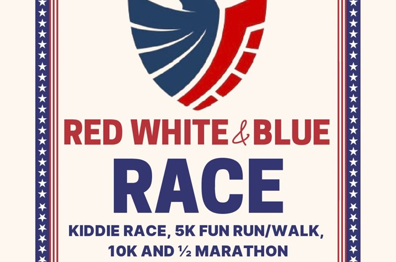 Red, White and Blue Race Photo