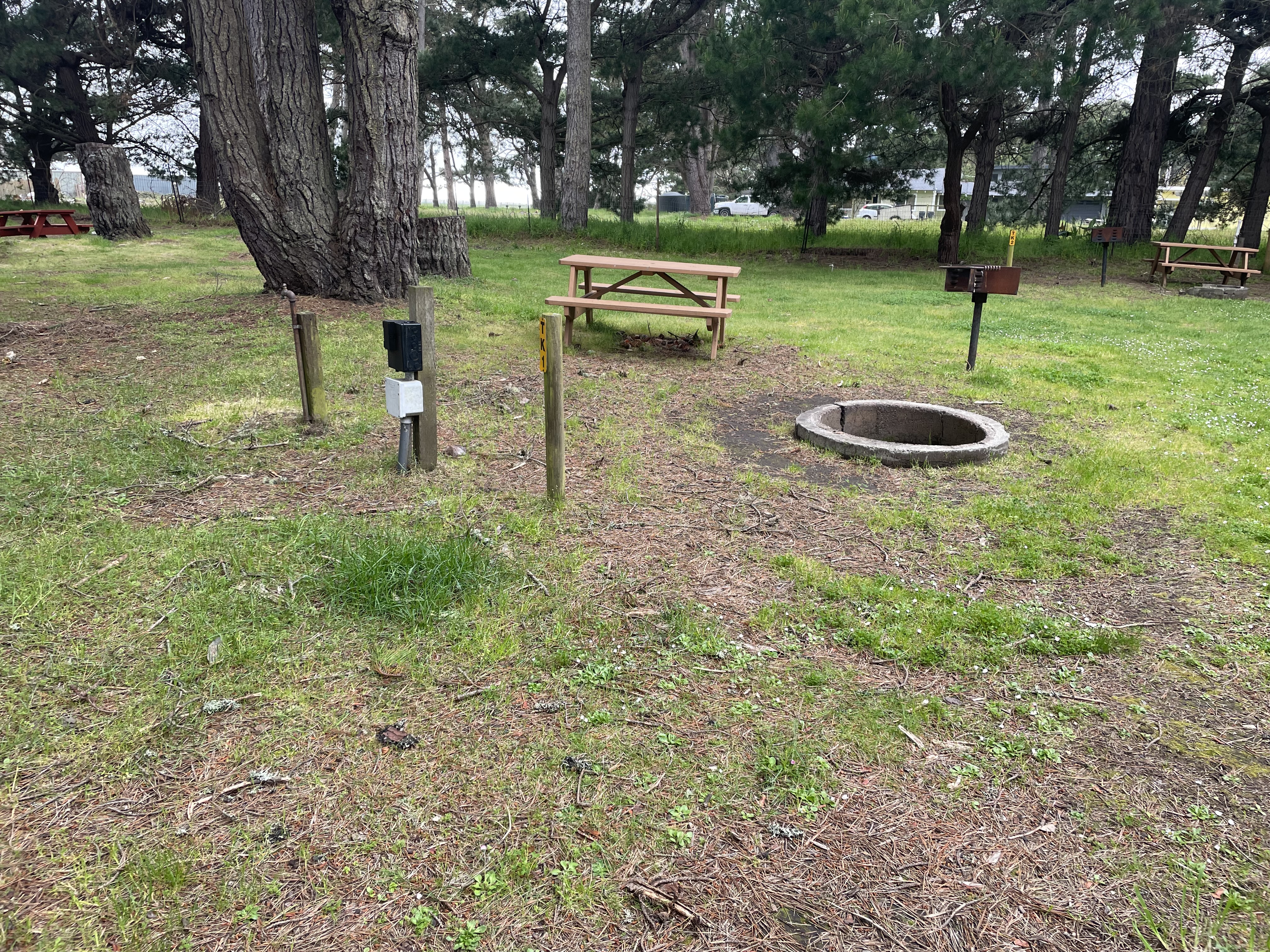 Water & Electric Tent site