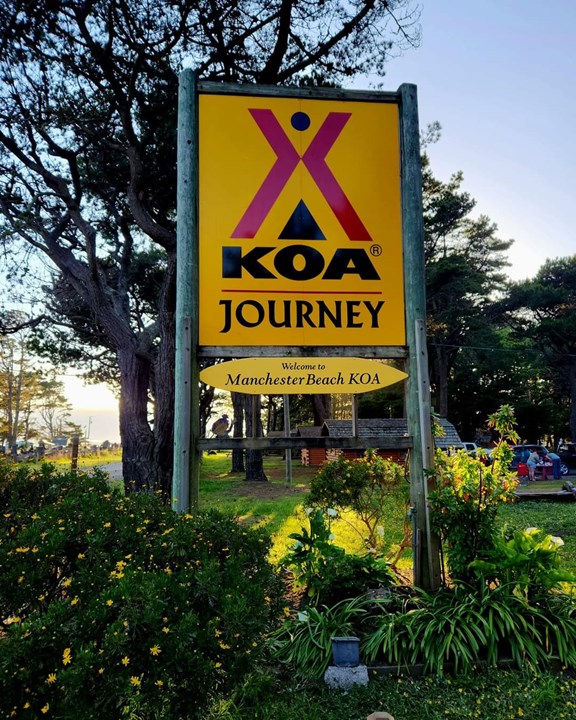 Welcome to the Manchester Beach / Mendocino Coast KOA Journey