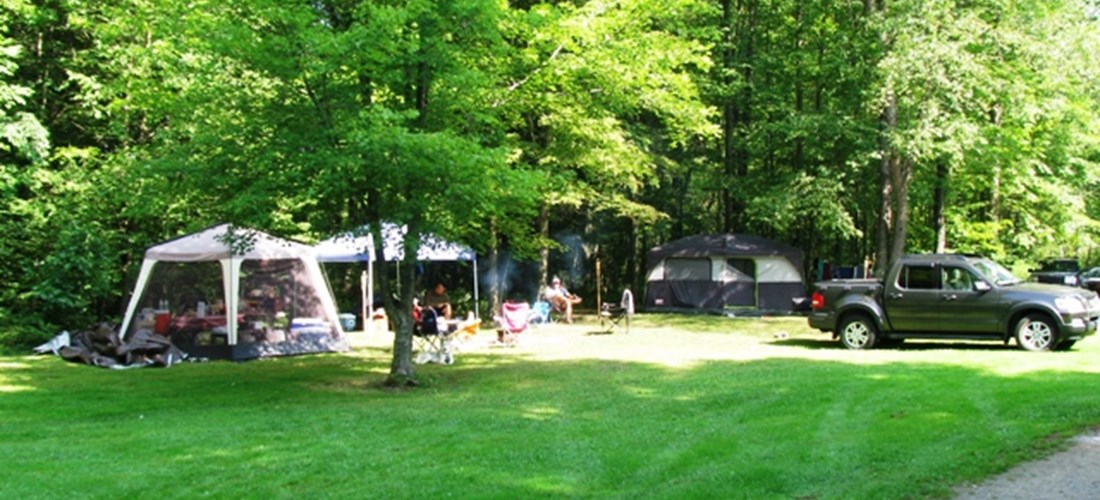 Primitive (No hookups) Tent Campsite