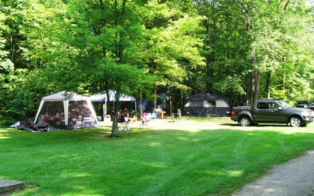 Primitive (No hookups) Tent Campsite