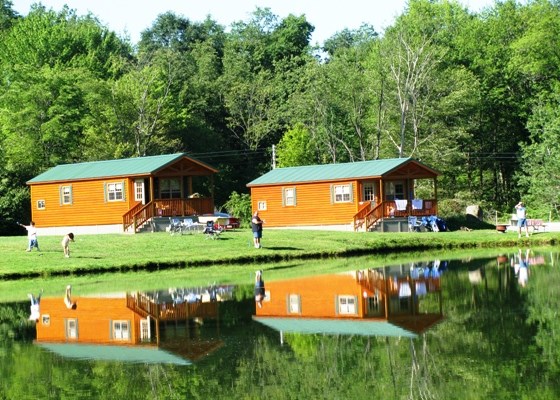 Deluxe, Lake-front Cabins #1 & #2