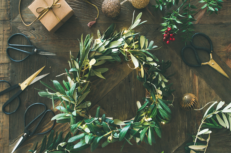Wreath Making at Hanley Farm Event at the Medford / Gold Hill KOA