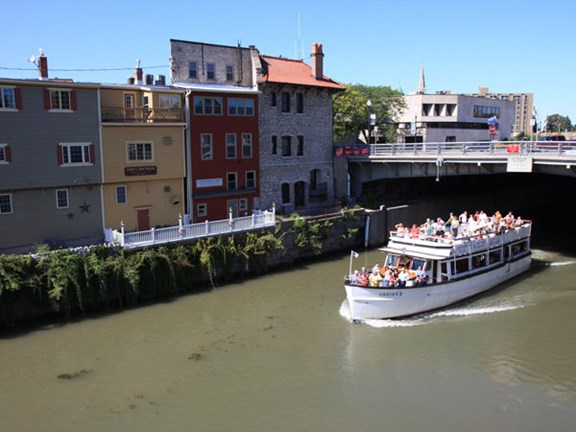 Lockport Locks, Lockport, NY (17 miles from our KOA)