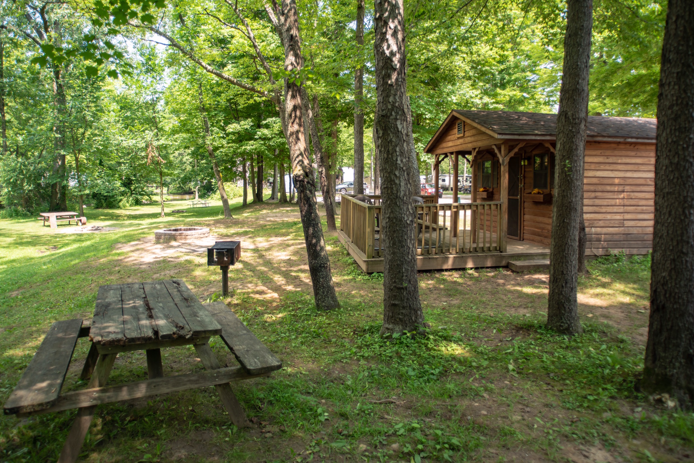 Medina, New York Lodging Medina / Wildwood Lake KOA Holiday