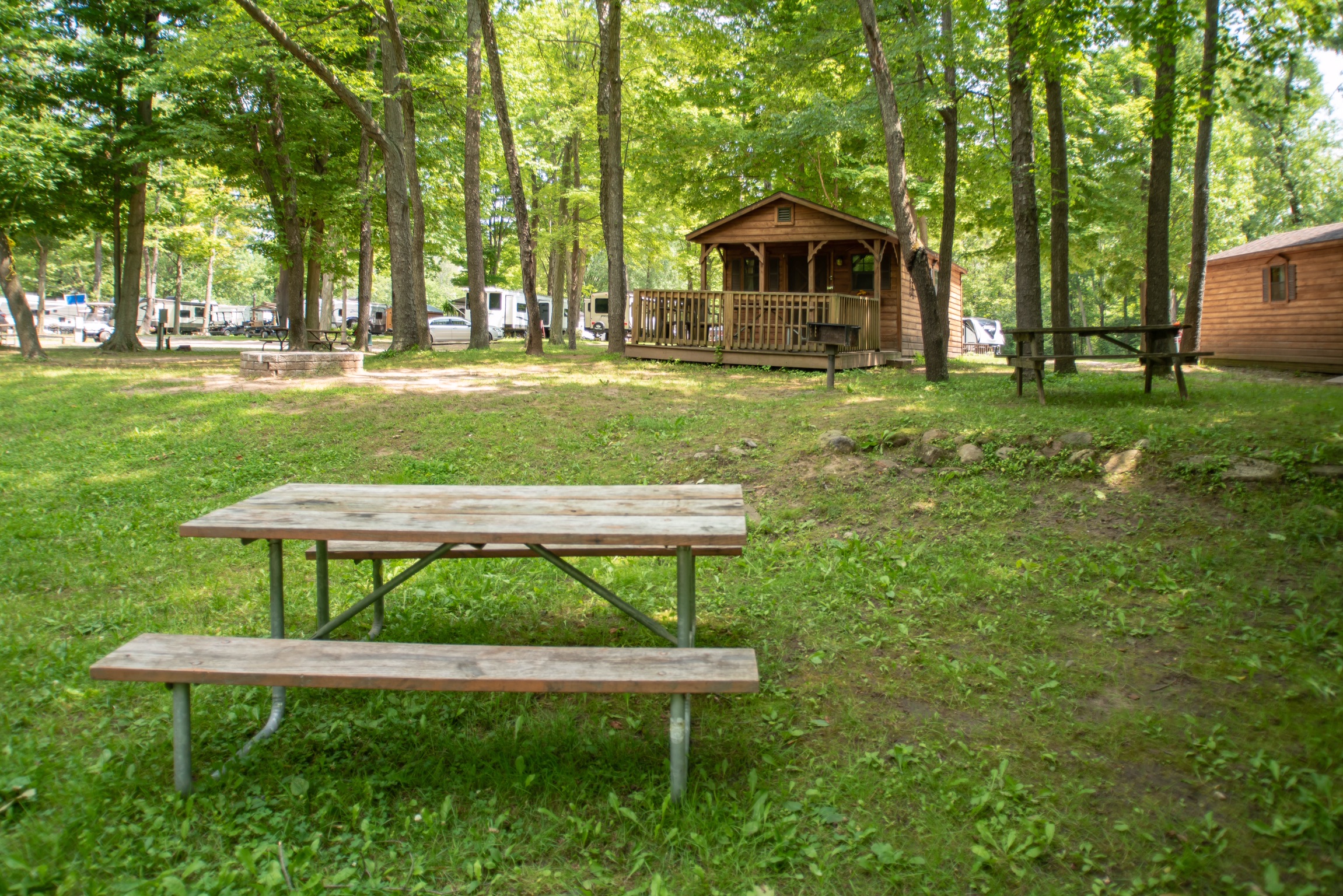 Medina, New York Lodging Medina / Wildwood Lake KOA Holiday
