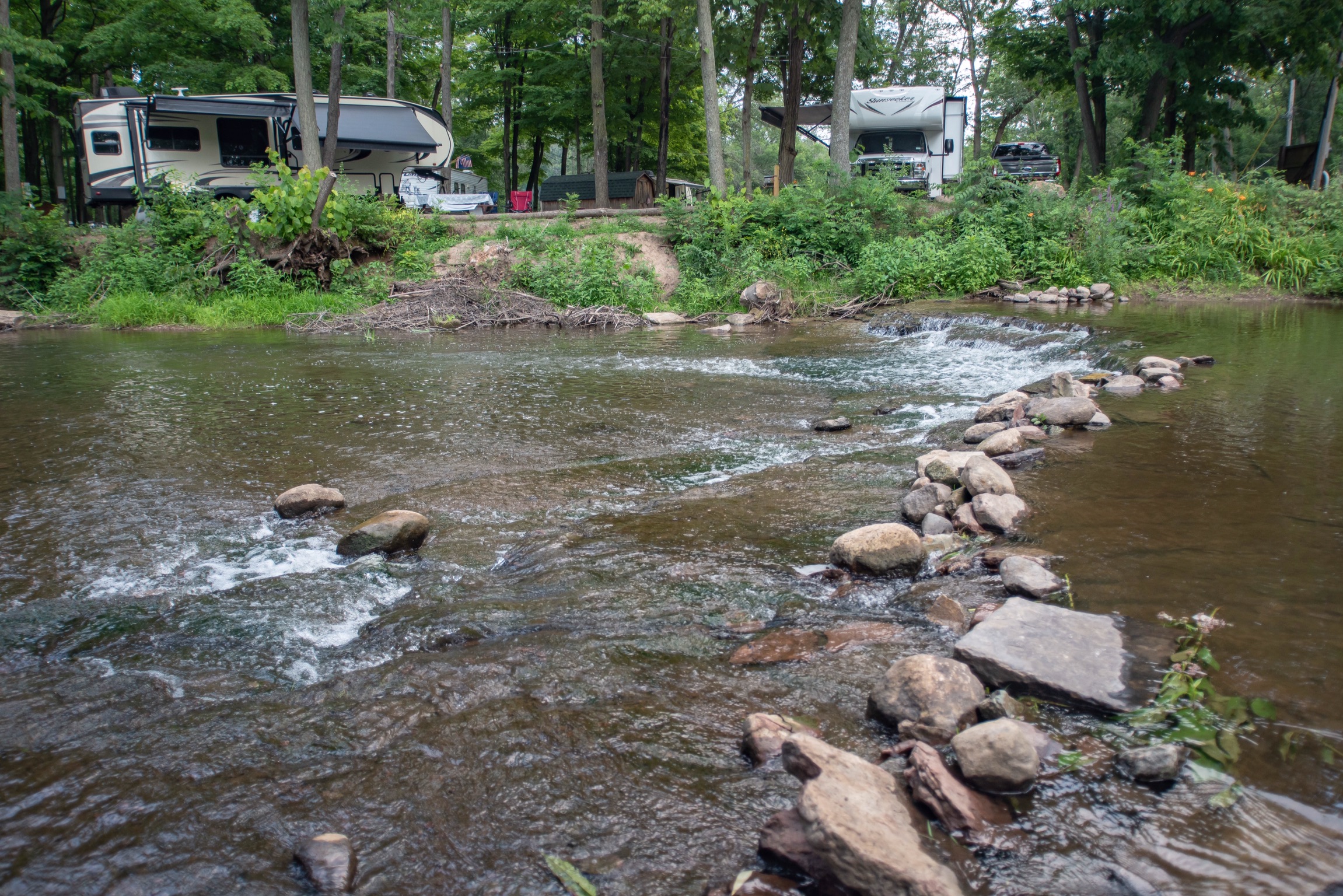 Medina, New York RV Camping Sites Medina / Wildwood Lake KOA Holiday