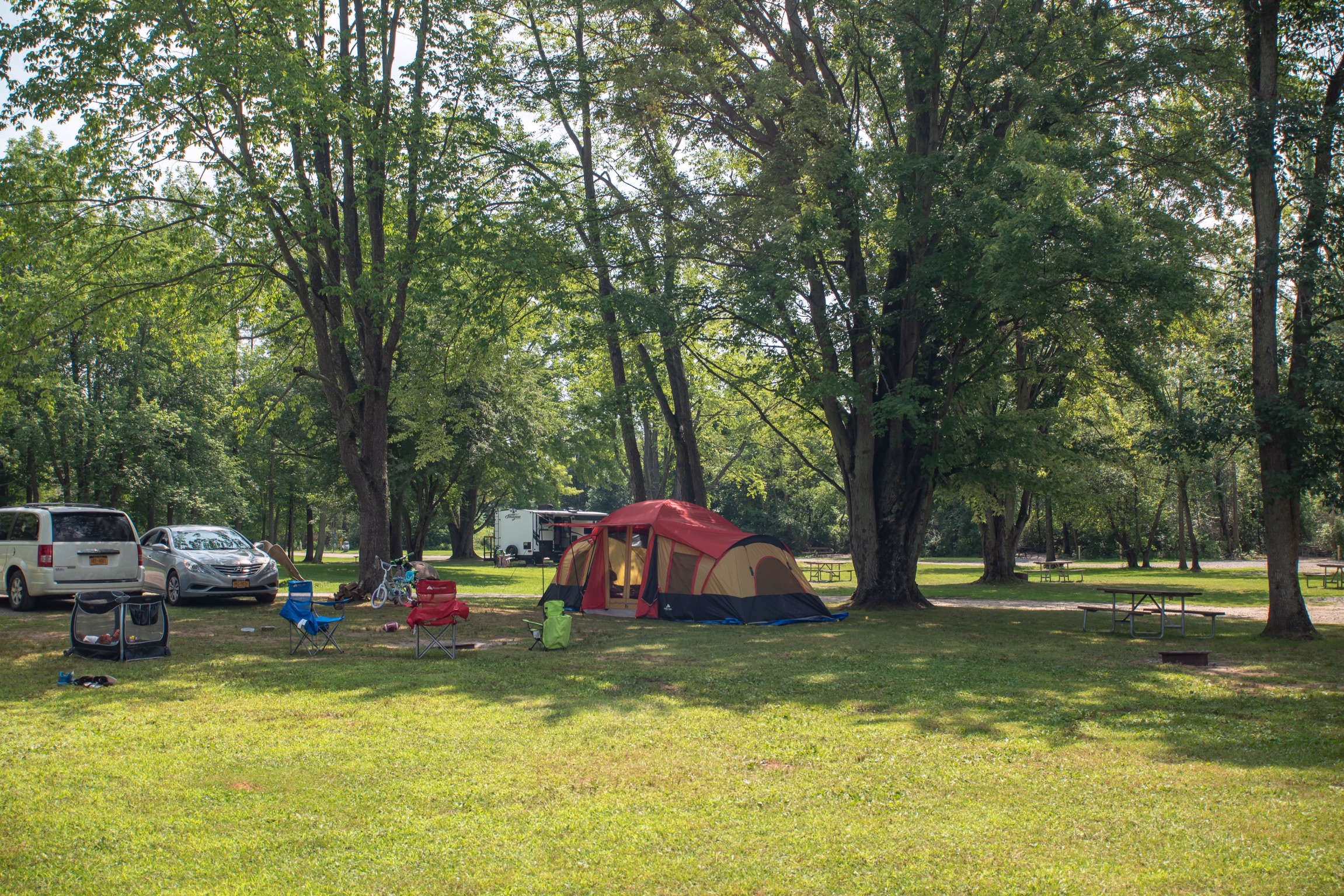 Medina, New York Tent Camping Sites Medina / Wildwood Lake KOA Holiday