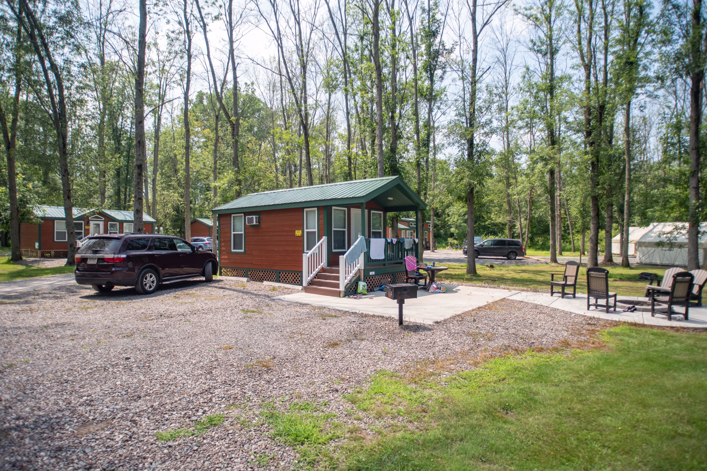 Medina, New York Lodging Medina / Wildwood Lake KOA Holiday