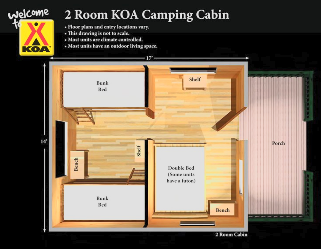 Sample 2 Room Floor Plan