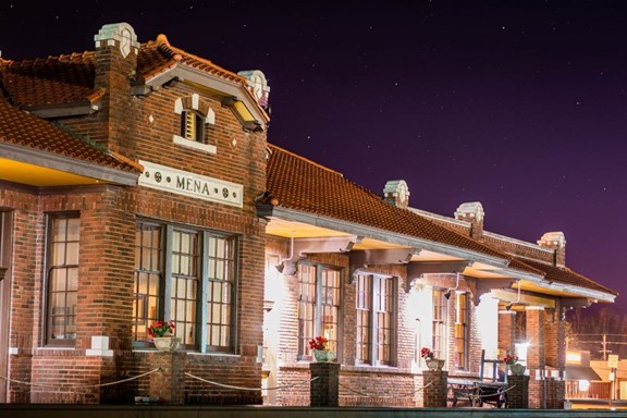 Mena KSC Historic Train Depot